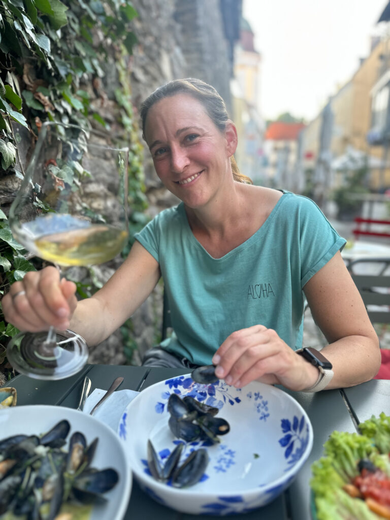 Natascha im Bistro Krems
